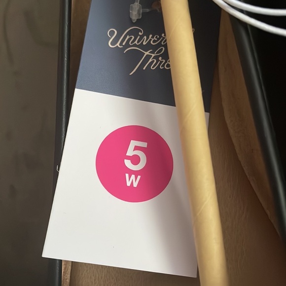 Universal thread Everly flats memory foam slip on black shoe 5W new with tags - Picture 12 of 14